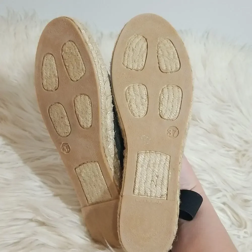 Neef Brave Kitty Love Espadrille Sling Platforms - New In Box - Size 37 (US 7)
